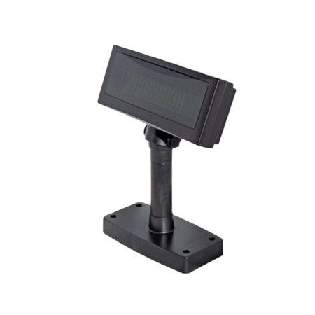 Дисплей покупателя ICD-2002F, 2x20, питание  5V от разъема USB, интерфейс подключения  RS-232, белый