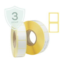 Термоэтикетка с защитным слоем 20x20, 2000 шт.